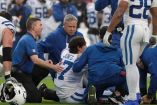 Daniel Jones sufre lesión de tendón de Aquiles en pleno renacimiento con Colts. (Reuters)