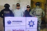 Detenidos en Ecatepec.