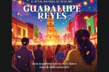 Ilustración hiperrealista de una multitud en una ciudad mexicana celebrando el inicio del maratón Guadalupe–Reyes. Las calles están decoradas con luces y colores festivos, se observa una iglesia al fondo y un ambiente de comunidad, alegría y tradición que marca el espíritu de estas fechas.