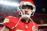 Travis Kelce sigue siendo uno de los mejores receptores de Kansas City Chiefs. Foto: AFP