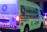 Ambulancia de Protección Civil en Nuevo León