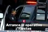 Inicia el operativo Fiestas Decembrinas 2025 con acciones de seguridad, prevención y vigilancia para proteger a la población durante la temporada de fin de año