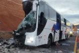 El autobús implicado en el accidente