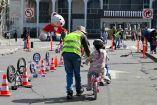 Más de 300 menores de edad aprendieron a andar en bicicleta, así como los protocolos de seguridad y circulación, como parte del programa Biciescuela Mexiquense.