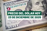 Precio del dólar hoy 23 de diciembre de 2025