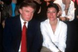 Ghislaine Maxwell y Donald Trump aparecen en esta imagen publicada por el Departamento de Justicia de Estados Unidos