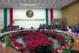 Consejo General del INE durante una de sus sesiones.