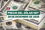 Precio del dólar hoy 29 de diciembre de 2025
