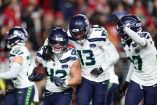 La defensiva de Seattle logró una fundamental intercepción en el último cuarto del partido