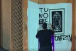 Pintas a imagen de la Guadalupana en Monterrey