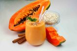 Receta de licuado de papaya con avena