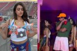 El cruce de miradas entre Isabel Calvo y Bad Bunny en “La Casita” se volvió tendencia en redes.
