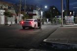 Vehículo en el que fue asesinado un hombre a balazos