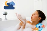 ¿Bañarte en la noche evita que te enfermes?