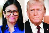 Sostuve una larga, productiva y cortés conversación telefónica con el presidente Donald Trump, desarrollada en un marco de respeto mutuo.” Delcy Rodríguez, presidenta de Venezuela. (Rodríguez) es una persona formidable. Es alguien con quien trabajamos muy bien. Discutimos un montón de cosas, creo que todo anda muy bien con Venezuela.” Donald Trump, presidente de EU