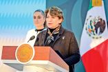 Delfina Gómez, gobernadora del Estado de México.
