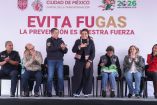 Clara Brugada Molina encabeza el arranque del programa “El detector que salva” en Coyoacán, acompañada de autoridades capitalinas, durante la entrega de detectores electrónicos para prevenir fugas de gas y accidentes en viviendas de la Ciudad de México.