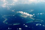 Una foto de archivo sin fecha muestra Diego García, la isla más grande del archipiélago de Chagos y sitio de una importante base militar de los Estados Unidos en medio del Océano Índico, arrendada a Gran Bretaña en 1966.