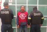 Presunto extorsionador detenido en Edomex.