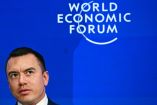 El presidente de Ecuador, Daniel Noboa, durante su participación en el Foro Económico Mundial de Davos.