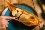 Receta de tamal de rajas con queso