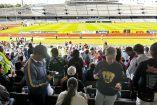 Aficiónanos de Pumas en el Olímpico Universitario