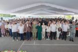 Evelyn Salgado encabezó la entrega de patrullas y equipamiento táctico en Guerrero.