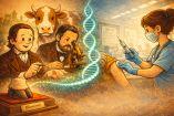 La vacunación nació de una vaca en experimentos de Edward Jenner