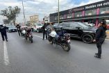 Agrupamiento de Motopatrullas en Ecatepec.