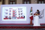 Entrega de viviendas en mañanera de Sheinbaum