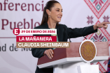 Mañanera Sheinbaum hoy 29 de enero de 2026