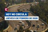 Los vehículos registrados en Estado de México, Hidalgo, Morelos, Puebla y Tlaxcala podrán circular bajo las mismas restricciones
