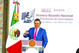 Ciudad de MÈxico.04 febrero 2026.Primera ReuniÛn Nacional de Inversiones, al que asistieron la presidenta Claudia Sheinbaum Pardo, Marcelo Ebrard Casaubon, Altagracia GÛmez, JosÈ Medina Mora, Luz Elena Gonz·lez.Foto: Eduardo JimÈnez