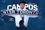 Su llegada al Inter Toronto representa una apuesta importante tanto para el club canadiense como para el propio jugador.Con este nuevo capítulo, el apellido Campos vuelve a cruzar fronteras