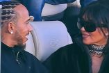 Lewis Hamilton y Kim Kardashian