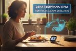 Cenar antes de que llegue la noche podría ser de utilidad para las personas con prediabetes.