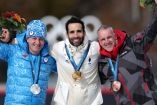 Martin Fourcade recibe su medalla 16 años después.