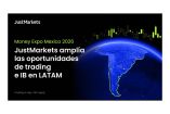 El evento reunirá a más de 6.000 inversionistas de alto nivel, expertos del mercado y visionarios fintech, junto con más de 50 marcas globales, incluida JustMarkets.