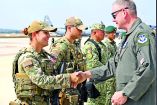 17 cursos de preparación táctica adiestramiento en territorio nacional. 19 mil militares estadunidenses actualmente en México