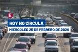 Los vehículos registrados en Estado de México, Hidalgo, Morelos, Puebla y Tlaxcala podrán circular bajo las mismas restricciones