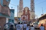 Realizan procesión por la paz en Michoacán tras violencia por muerte de 'El Mencho'