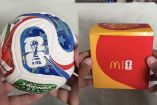 McDonald's lanzó una versión miniatura del balón Trionda del Mundial 2026