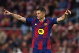 Robert Lewandowski vuelve a sufrir lesión que lo aleja de un partido con el Barcelona.