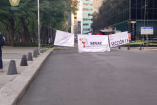 Cerrada la circulación en carriles laterales de Av. Paseo de la Reforma al Poniente a la altura de Río Támesis