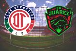 Toluca Vs FC Juárez y Xolos Vs Santos son los partidos de Liga MX que se disputarán el domingo 8 de marzo.