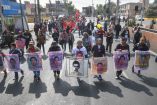 Marcha Ayotzinapa a la Basílica