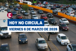 Hoy No Circula del 6 de marzo del 2026.