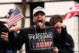 La protesta fue convocada por el influencer de extrema derecha Jake Lang.