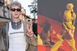 Fan de MGK desaparece por un agujero en el escenario