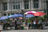 Puestos ambulantes en CDMX.